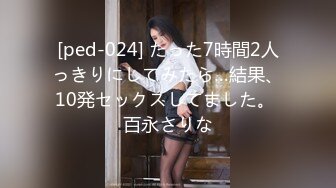 [ped-024] たった7時間2人っきりにしてみたら…結果、10発セックスしてました。 百永さりな