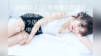 [EBOD-775] 終電後の無理やり相部屋NTR キモい中年セクハラ店長に巨乳バイトが何度も中出しされ彼氏よりもイカされてしまった屈辱の夜 飛鳥りいな